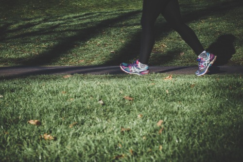 sportief wandelen op de baan ommen